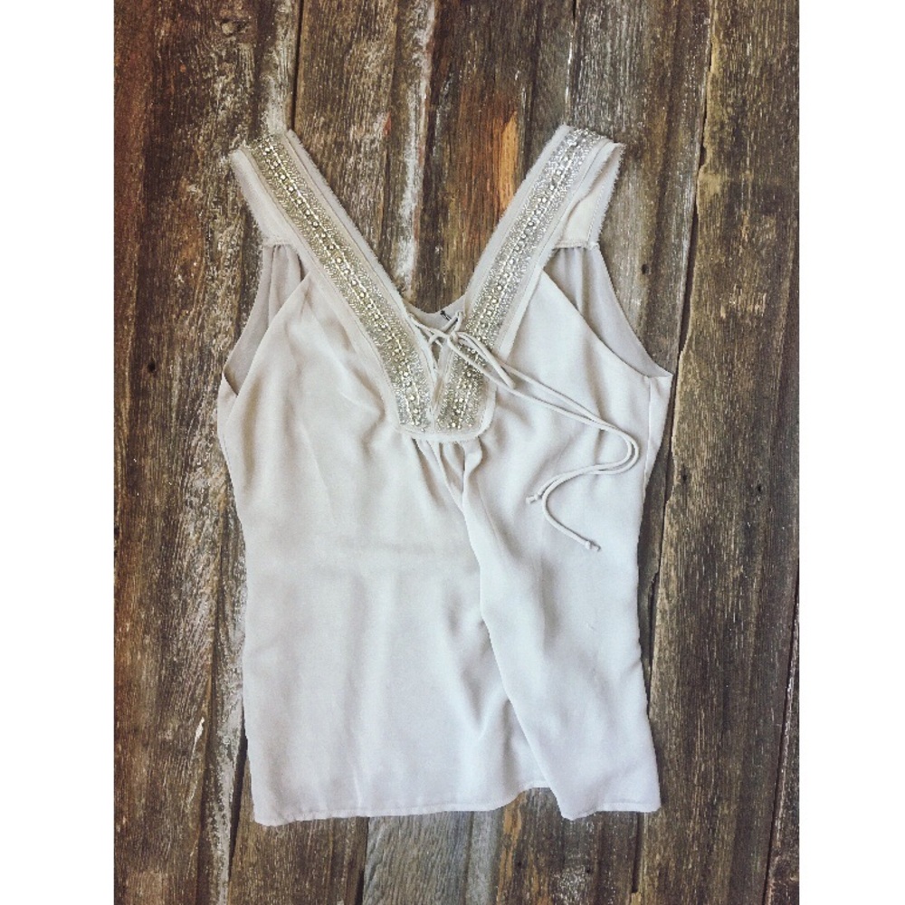 BKE Boutique, Size M- Jeweled Tank